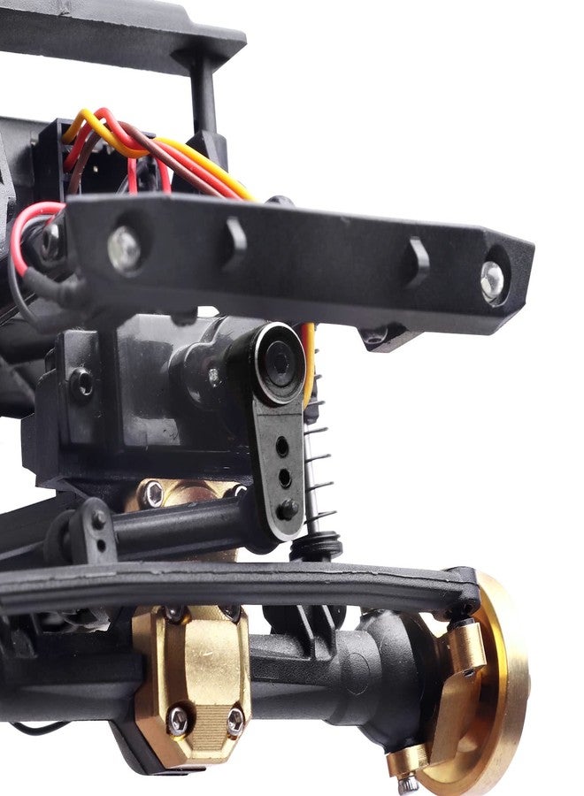 ذراع توجيه سيرفو من الألومنيوم من GoHobby لسيرفو EMAX ES08MA II (أسود) - Image 2